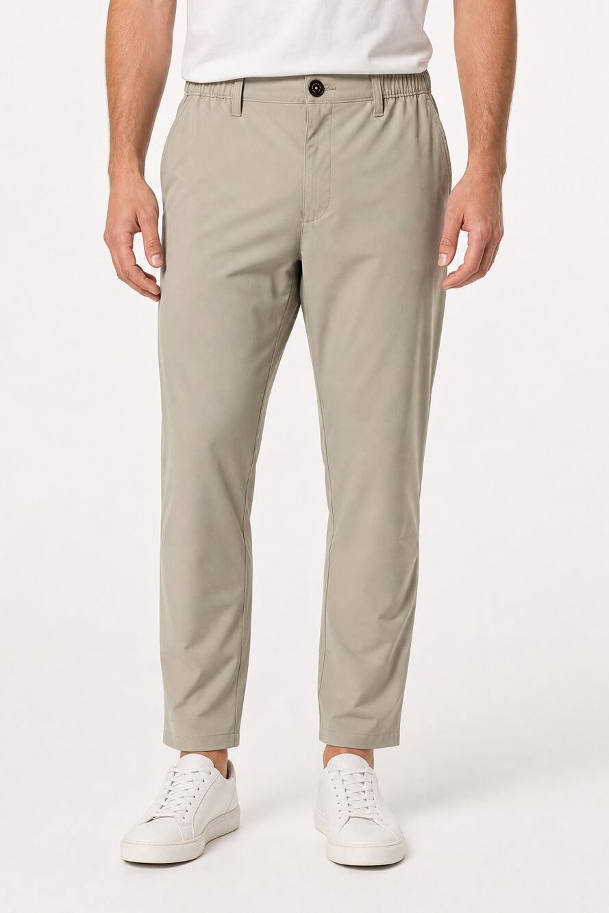 Chubbies Men's Everywear Performance Pants Khaki XL 30" Inseam Travel Vacation